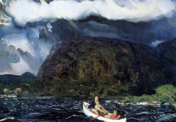 George Bellows : In a Rowboat